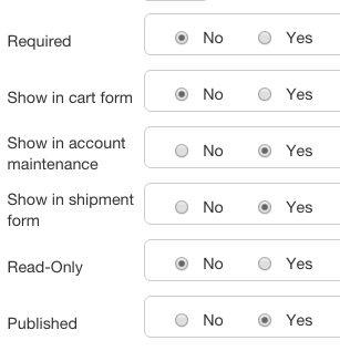 VirtueMart's configuration parameters for Phone validator